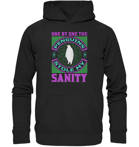 Pinguin One by One the Penguins stole my Sanity-bild pinguin,humboldt pinguin,One by One the Penguins stole my Sanity,pinguin,Pinguin Bild,pinguin clipart,pinguin comic,pinguin druck,pinguin shirt,pinguin t-shirt,plitsch platsch pinguin