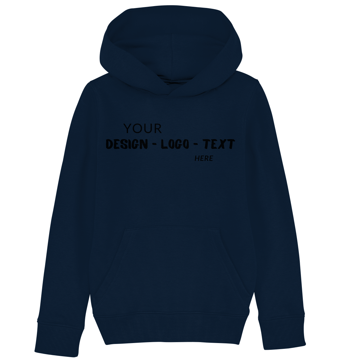 Personalisiere Dein Produkt - Kids Organic Hoodie