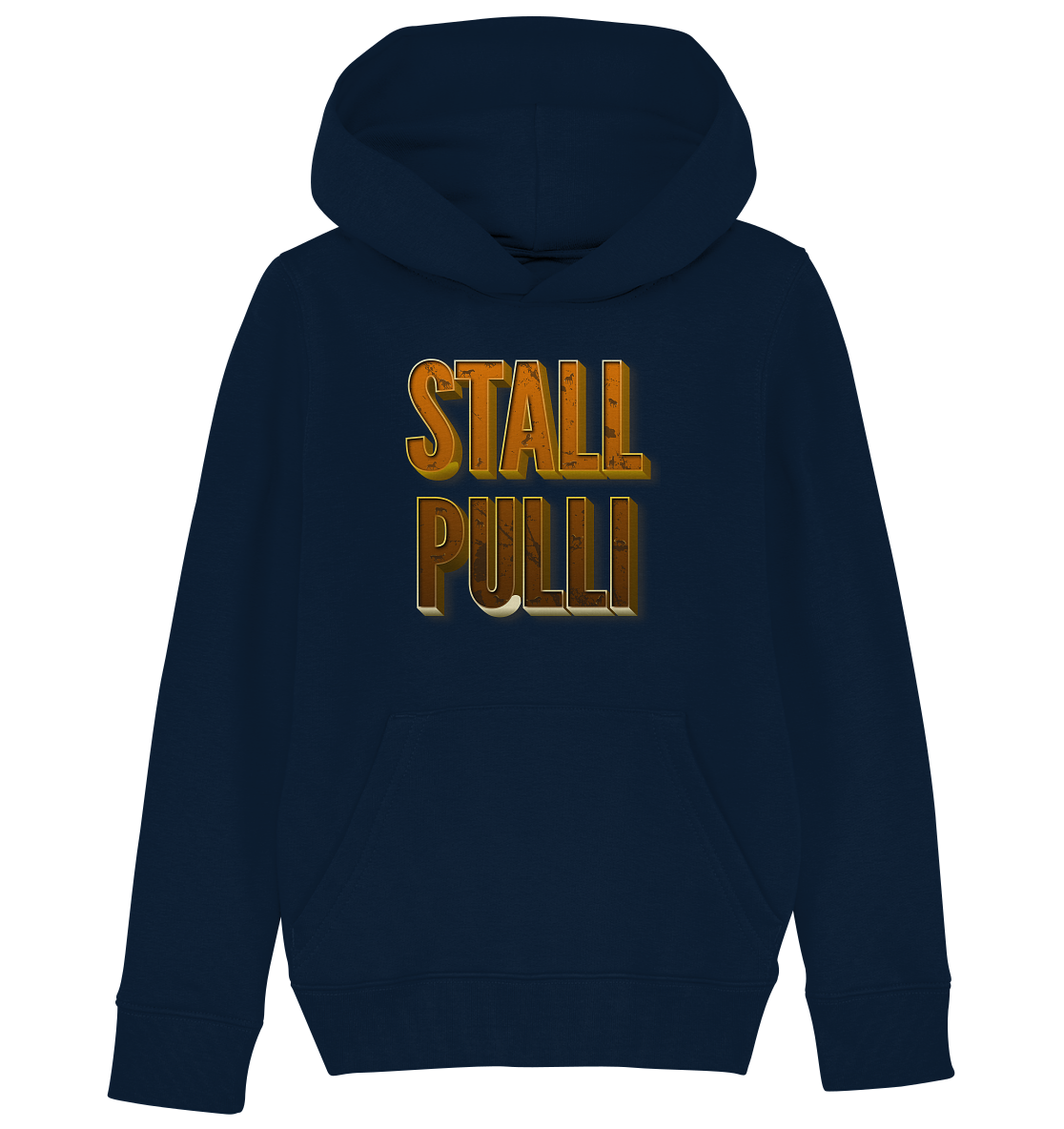 Stall Pulli - Personalisiert Reiterin Pferdesport Pferdenarr Pferderennen - Kids Organic Hoodie