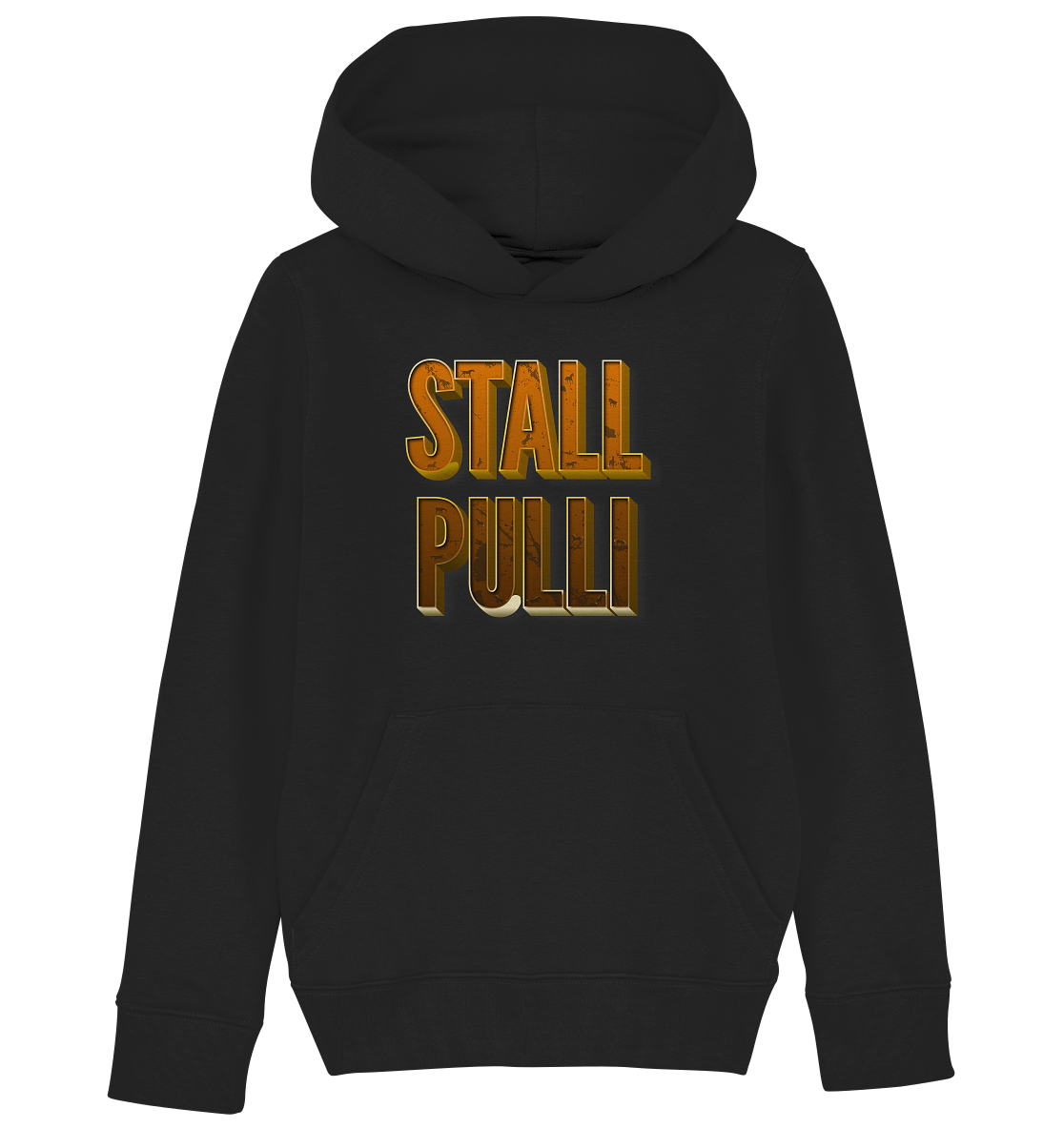 Stall Pulli - Personalisiert Reiterin Pferdesport Pferdenarr Pferderennen - Kids Organic Hoodie