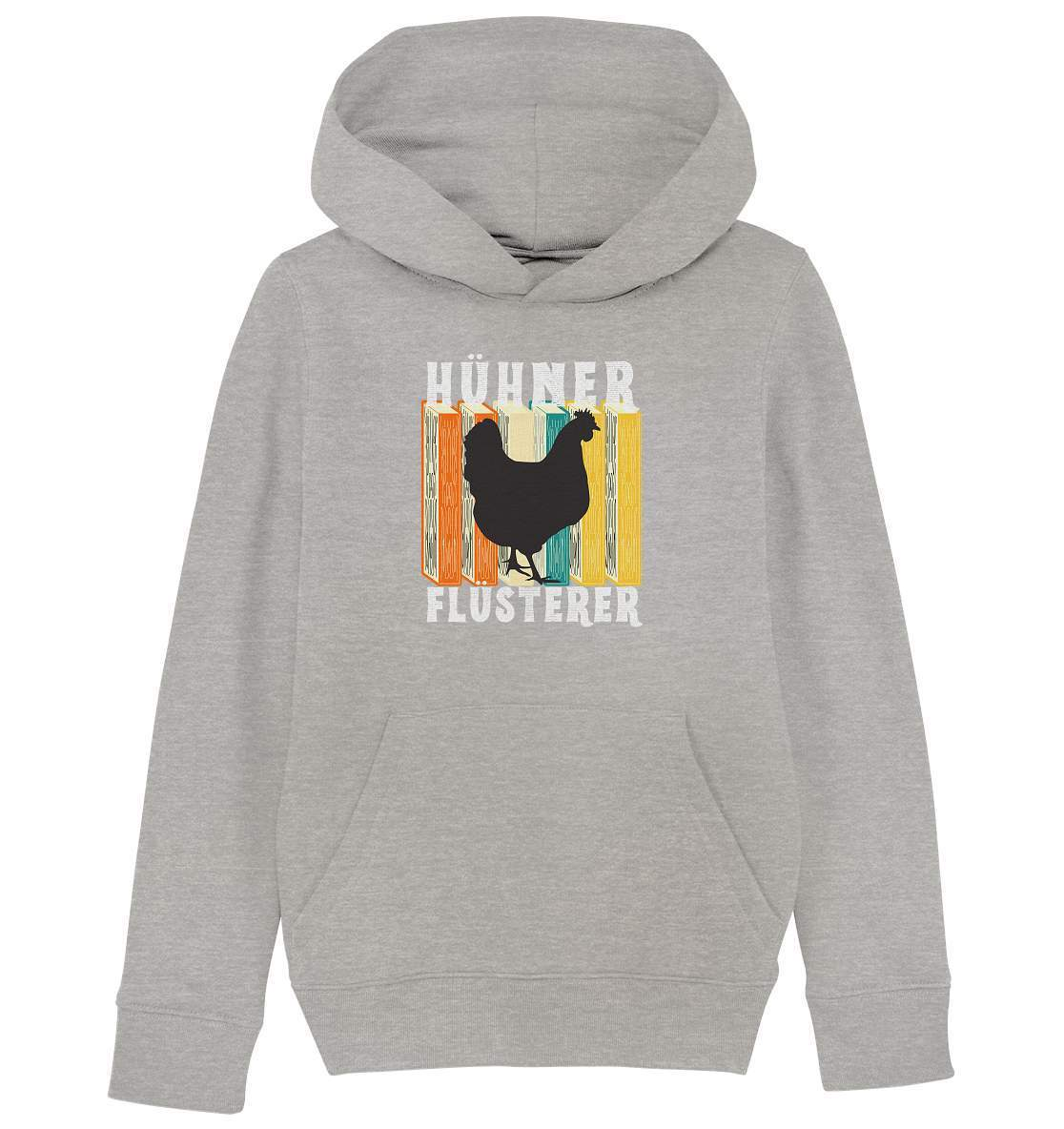 Hühner Flüsterer Lustiges Landwirt Geflügel Bauer - Kids Organic Hoodie-bauer,geflügel,geflügelverein,geschenk,geschenkidee,hahn,hobbyzucht,hobbyzüchter,hunh,hähnchen,hähne,hühnchen,hühner,hühnerfarm,hühnerstall,hühnerzüchter,landwirt,Pullover Spruch,verrücktes Huhn