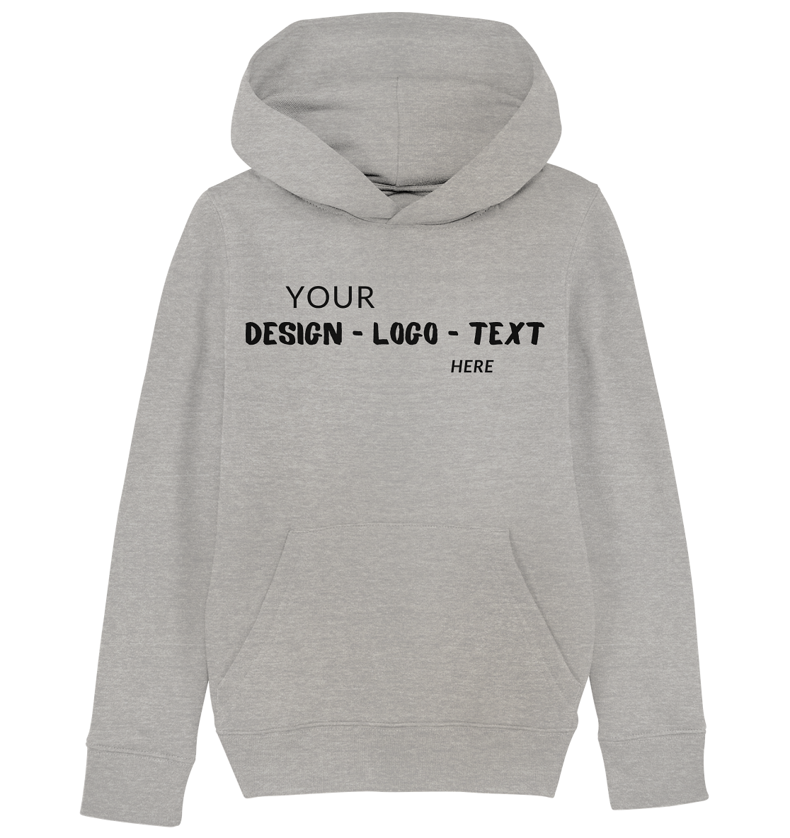 Personalisiere Dein Produkt - Kids Organic Hoodie