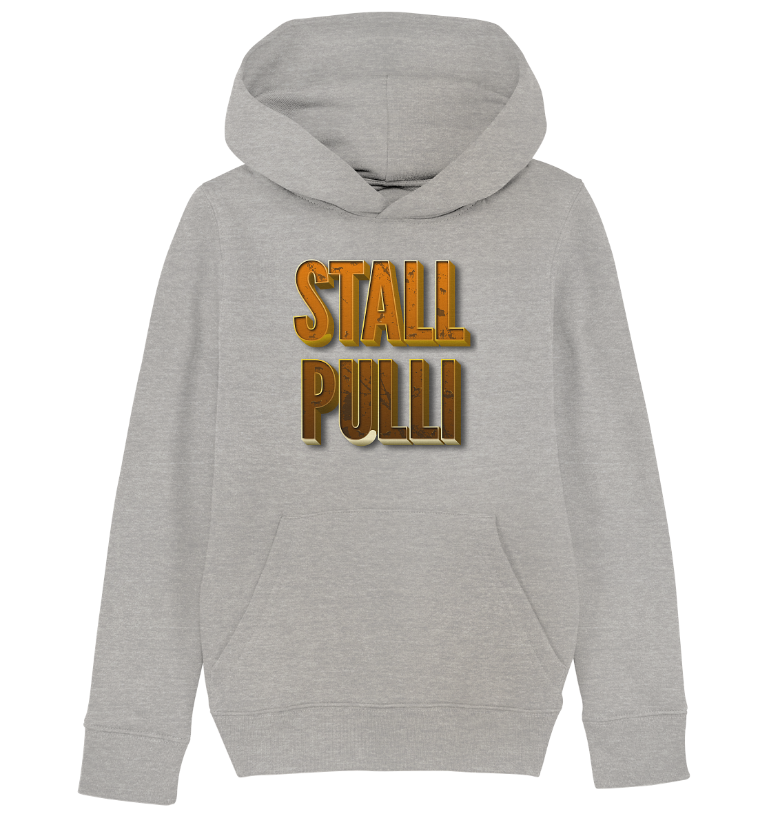 Stall Pulli - Personalisiert Reiterin Pferdesport Pferdenarr Pferderennen - Kids Organic Hoodie