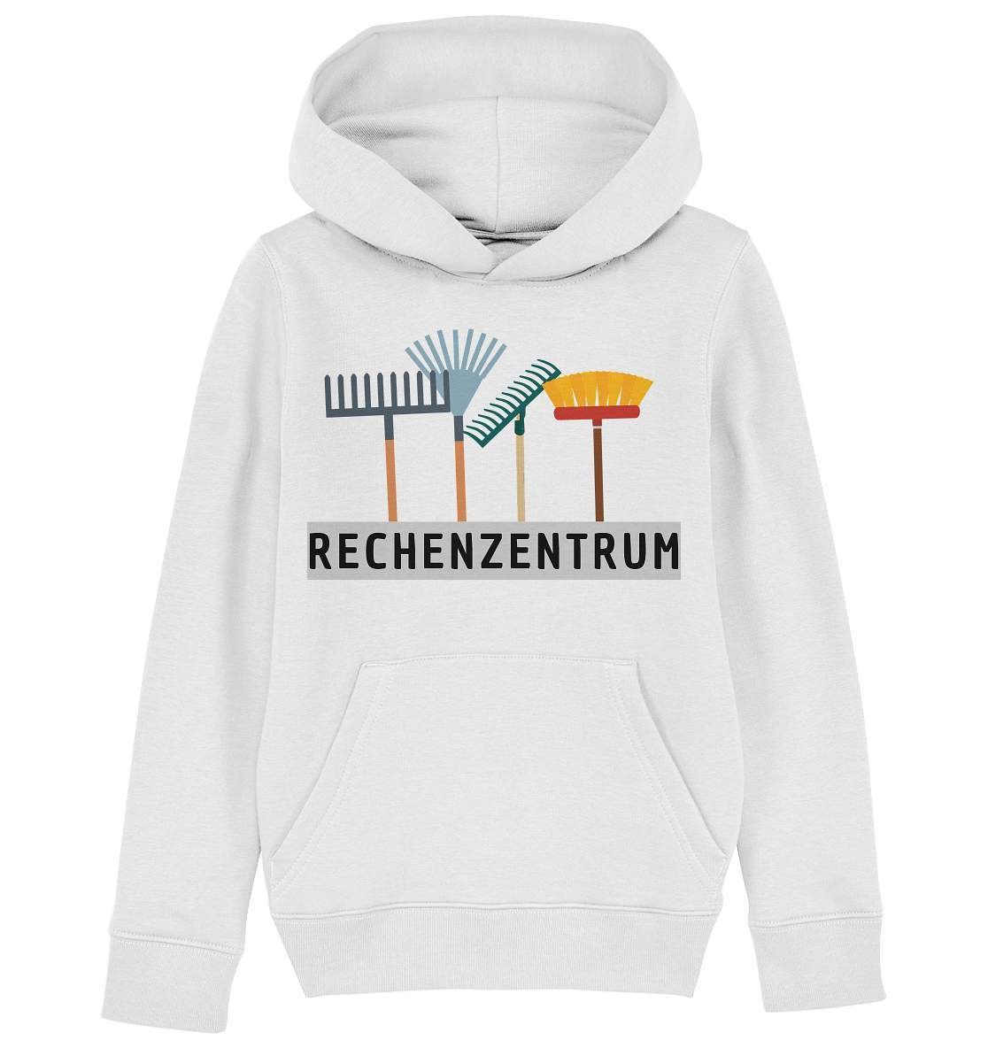 Gärtner Geschenkidee "Rechenzentrum" Hobbygärtner Garten  - Kids Organic Hoodie-blumen gießen,garten,gartenshirt,gemüse anbauen,gemüsegarten,geschenk,geschenkidee,gärtner,hobbygärtner,kleingarten,landschaftsgärtner,obstgarten,Pullover Spruch,rasenmähen,schrebergarten