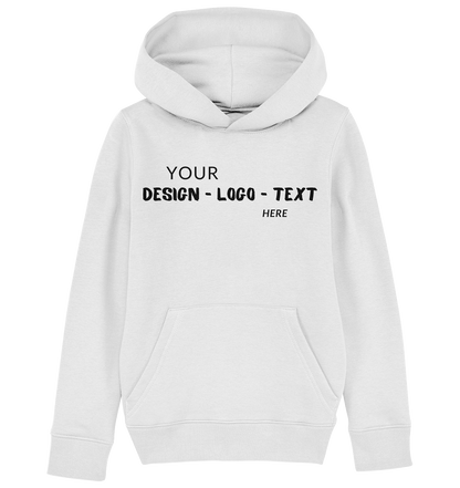 Personalisiere Dein Produkt - Kids Organic Hoodie