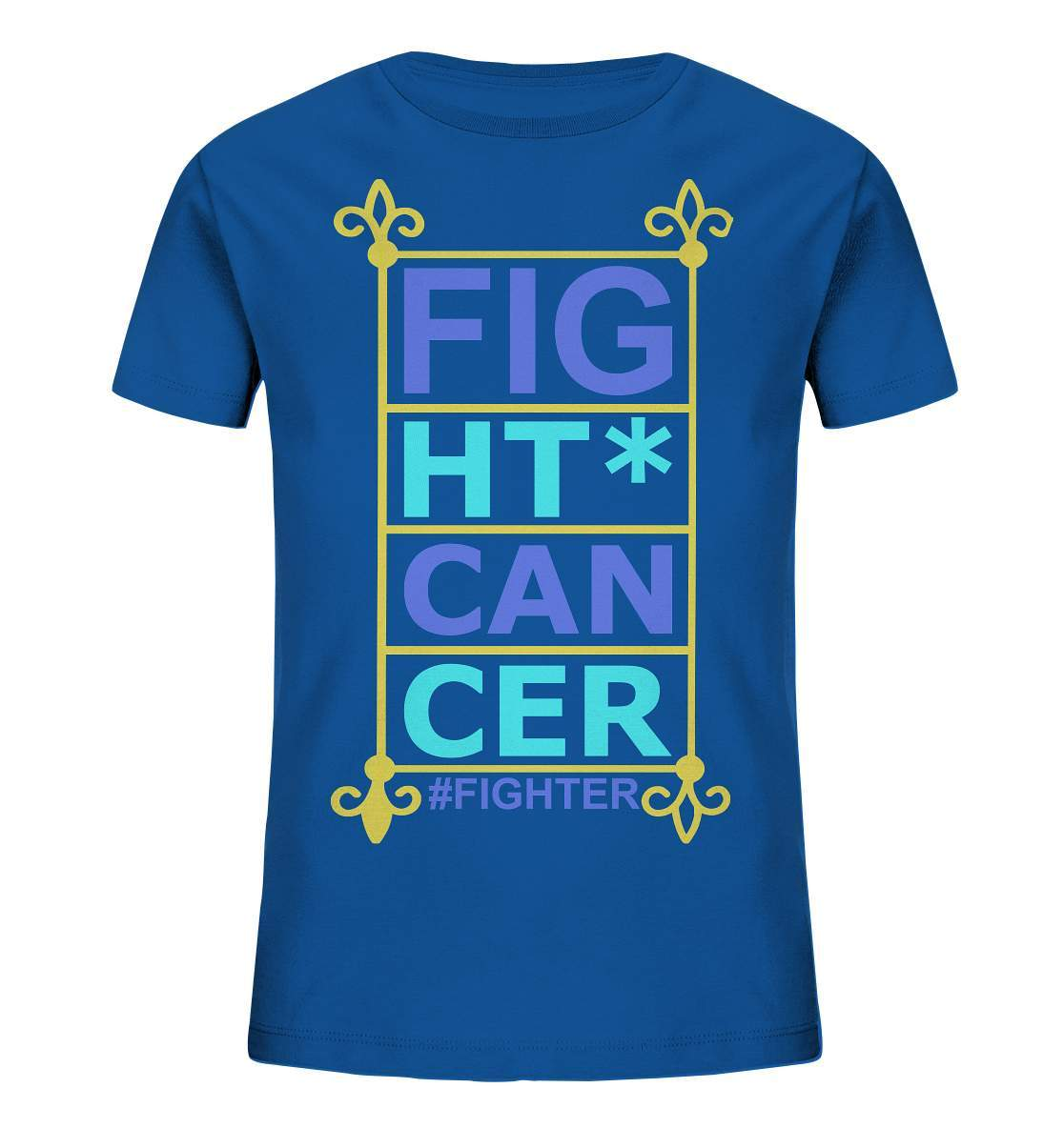 Fight Cancer Treatment Quote - Kids Organic Shirt-blutkrebs,brustkrebs,chemotherapie,darmkrebs,Fight cancer,hautkrebs,heilung,hoffnung,kampf gegen krebs,Krebs,leukemie,Scheiß auf Krebs