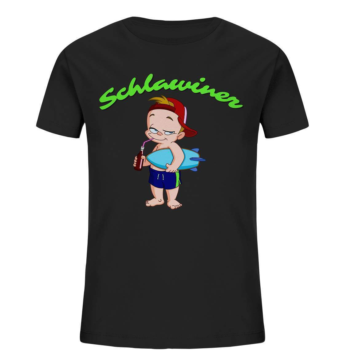 Kleiner Schlawiner - Kids Organic Shirt-erstes funshirt,Frechdachs,geschenk,geschenk zur geburt,geschenkidee,jungen outfit,jungen shirt,liebe,mama und sohn,mutter,rabauken shirt,schlawiner,spaß