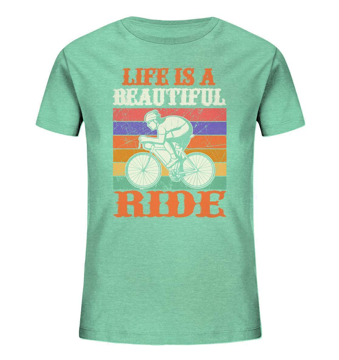 Fahrrad Life is a beautiful Ride - Kids Organic Shirt-bike,bike damen,e-bike trekking,fahrrad,fahrrad damen,fahrrad einfach,fahrrad fahren,fahrrad herren,fahrrad test,fahrradbekleidung,fahrradtour,Life is a beautiful Ride,mountainbike