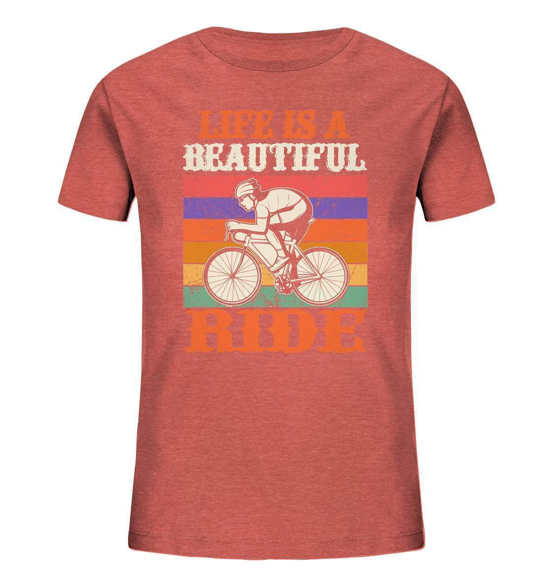 Fahrrad Life is a beautiful Ride - Kids Organic Shirt-bike,bike damen,e-bike trekking,fahrrad,fahrrad damen,fahrrad einfach,fahrrad fahren,fahrrad herren,fahrrad test,fahrradbekleidung,fahrradtour,Life is a beautiful Ride,mountainbike