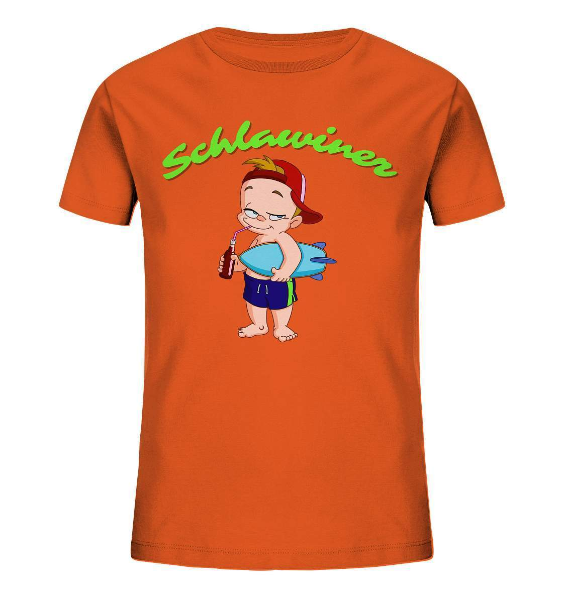 Kleiner Schlawiner - Kids Organic Shirt-erstes funshirt,Frechdachs,geschenk,geschenk zur geburt,geschenkidee,jungen outfit,jungen shirt,liebe,mama und sohn,mutter,rabauken shirt,schlawiner,spaß