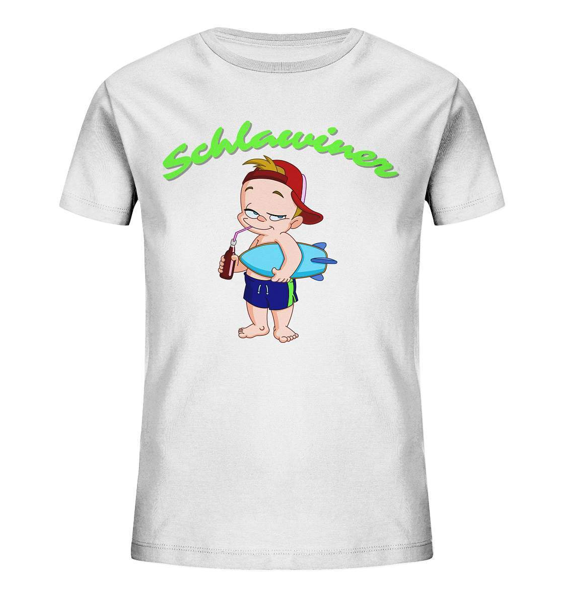 Kleiner Schlawiner - Kids Organic Shirt-erstes funshirt,Frechdachs,geschenk,geschenk zur geburt,geschenkidee,jungen outfit,jungen shirt,liebe,mama und sohn,mutter,rabauken shirt,schlawiner,spaß