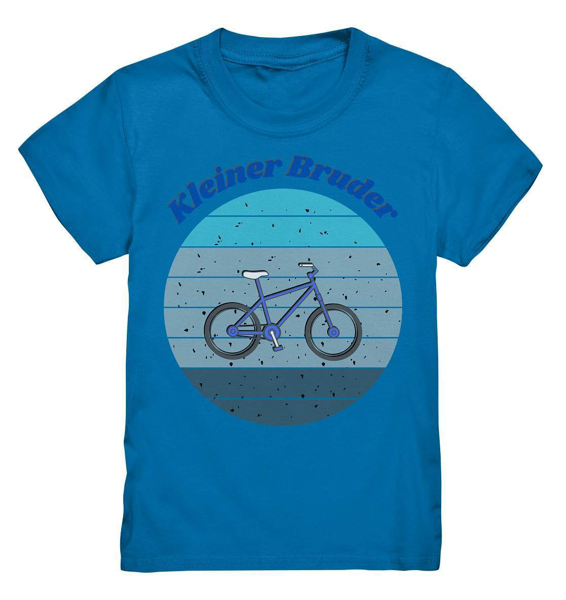 Geschwister Outfit - Kleiner Bruder Fahrrad - Kids Premium Shirt-baby boy,bruder geschwister,brüder,Fahrrad,Geschenk,Geschenkidee,geschwister,geschwister outfit,geschwisterliebe,herz,jungen,Kleiner bruder,liebe,lieblingsteil,perfekte grafik,sohn,stolzer bruder,toddler,trendy,Vintage,Vintage style,wunderschönes Design