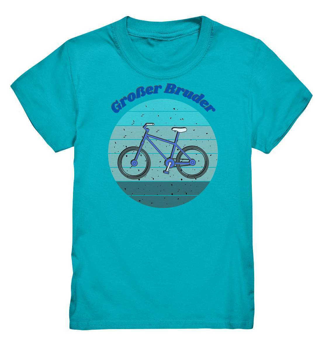 Geschwister Outfit - Großer Bruder Fahrrad - Kids Premium Shirt-bruder geschwister,brüder,Fahrrad,Geschenk,Geschenkidee,geschwister,geschwister outfit,geschwisterliebe,Großer bruder,herz,jungen,liebe,lieblingsteil,perfekte grafik,sohn,stolzer bruder,trendy,Vintage,Vintage style,wunderschönes Design