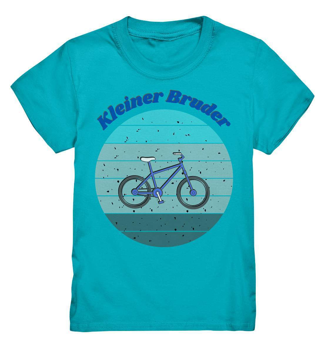 Geschwister Outfit - Kleiner Bruder Fahrrad - Kids Premium Shirt-baby boy,bruder geschwister,brüder,Fahrrad,Geschenk,Geschenkidee,geschwister,geschwister outfit,geschwisterliebe,herz,jungen,Kleiner bruder,liebe,lieblingsteil,perfekte grafik,sohn,stolzer bruder,toddler,trendy,Vintage,Vintage style,wunderschönes Design