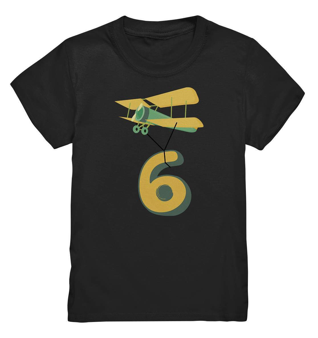 6. Geburtstag Outfit - Flugzeug - Kids Premium Shirt-6 Jahre,6.Geburtstag,flieger,Flugzeug,flugzeugfan,flugzeugshirt,geburtstag,geburtstagsgeschenk,geburtstagsoutfit,Geburtstagsshirt,Geschenk,geschenkidee,jungen,kind,Kindergeburtstag,modellflugzeug,mädchen,perfekte grafik,sechs Jahre alt,sechsjährig,sechster Geburtstag,trendy,unisex,wunderschönes Design