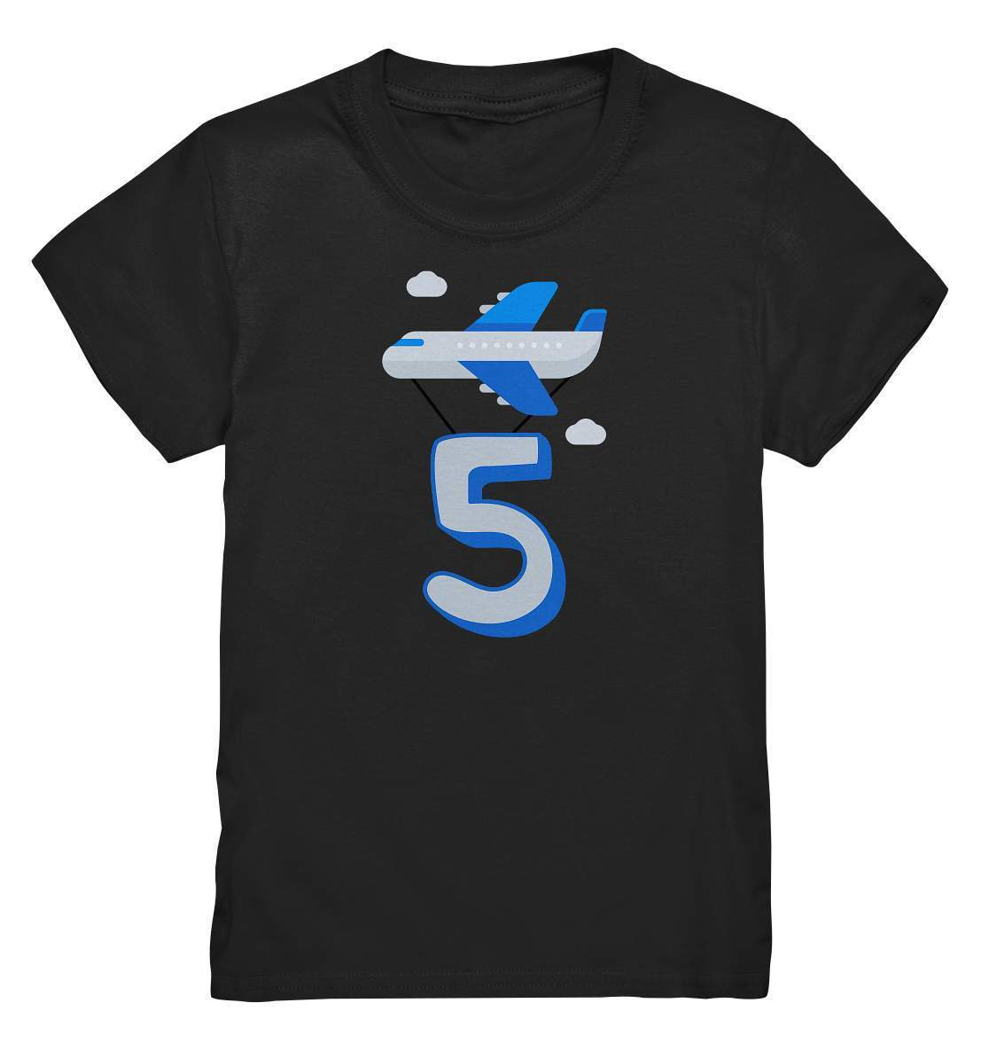 5. Geburtstag Outfit - Flugzeug - Kids Premium Shirt-5 Jahre,5.Geburtstag,flieger,Flugzeug,flugzeugfan,flugzeugshirt,fünf Jahre alt,fünfjährig,fünfter Geburtstag,geburtstag,geburtstagsgeschenk,geburtstagsoutfit,Geburtstagsshirt,Geschenk,geschenkidee,jungen,kind,Kindergeburtstag,modellflugzeug,mädchen,perfekte grafik,trendy,unisex,wunderschönes Design