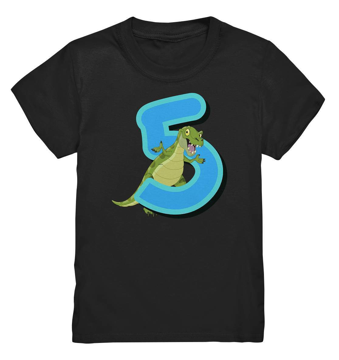 5. Geburtstag Outfit - Dino Geburtstagsshirt - Kids Premium Shirt-5 Jahre,5.geburtstag,dino,dinofan,dinosaurier,geburtstag,geburtstagsoutfit,geschenkidee,gruen,jungen,kinder T-Shirt,Kindergeburtstag,mädchen,T-Rex