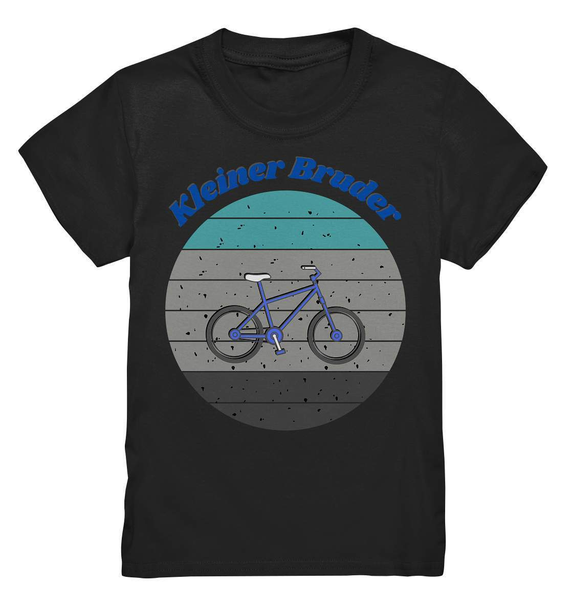 Geschwister Outfit - Kleiner Bruder Fahrrad - Kids Premium Shirt-baby boy,bruder geschwister,brüder,Fahrrad,Geschenk,Geschenkidee,geschwister,geschwister outfit,geschwisterliebe,herz,jungen,Kleiner bruder,liebe,lieblingsteil,perfekte grafik,sohn,stolzer bruder,toddler,trendy,Vintage,Vintage style,wunderschönes Design