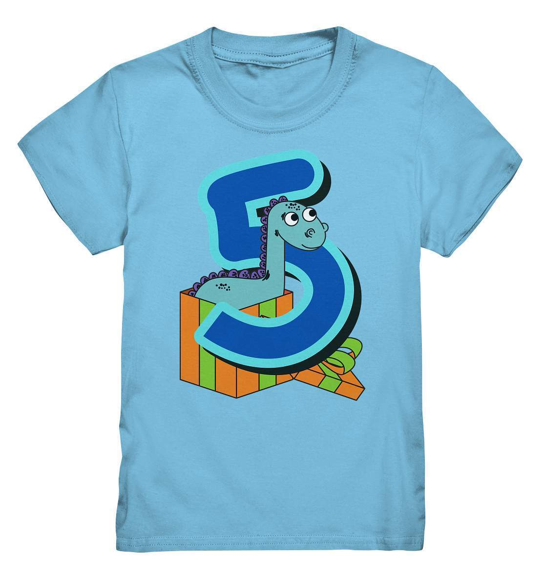 5. Geburtstag Outfit - Dino Geburtstagsshirt - Kids Premium Shirt-5 Jahre,5.geburtstag,cooles shirt,dino,dinofan,dinosaurier,geburtstag,geburtstagsoutfit,geschenkidee,jungen,Kinder T-Shirt,Kindergeburtstag,kleinkind,lieblingsteil,mädchen