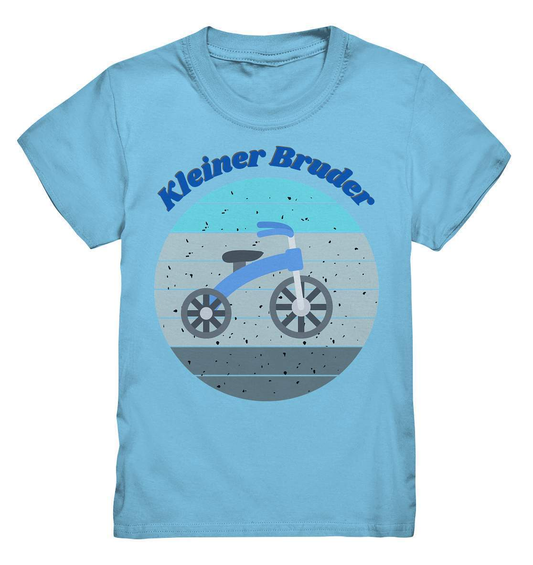 Geschwister Outfit - Kleiner Bruder Laufrad  - Kids Premium Shirt-baby boy,bruder geschwister,brüder,Geschenk,Geschenkidee,geschwister,geschwister outfit,geschwisterliebe,herz,jungen,Kleiner bruder,laufrad,liebe,lieblingsteil,perfekte grafik,sohn,stolzer bruder,toddler,trendy,Vintage,Vintage style,wunderschönes Design