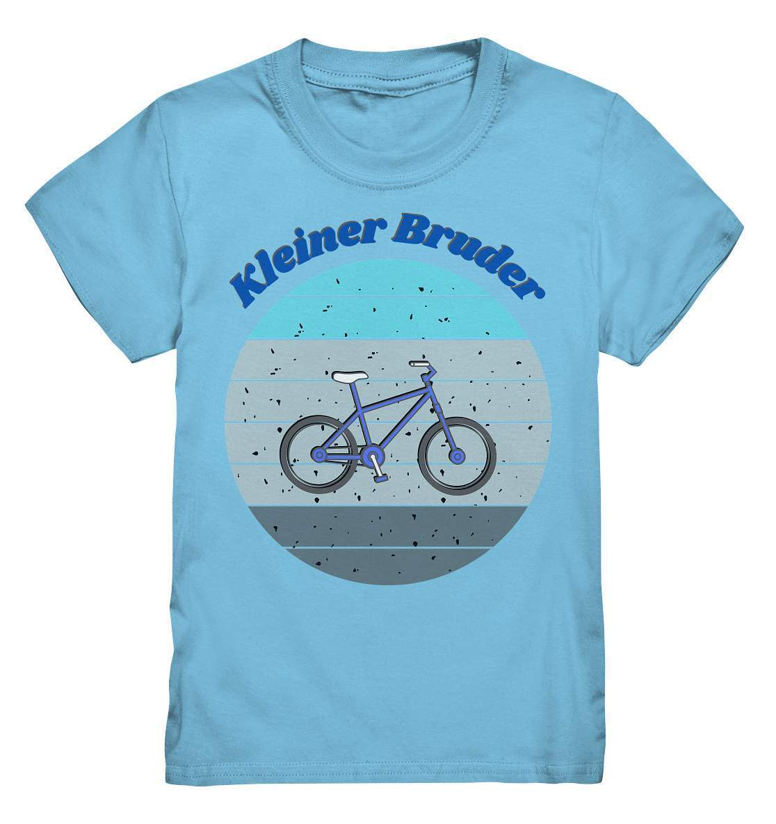 Geschwister Outfit - Kleiner Bruder Fahrrad - Kids Premium Shirt-baby boy,bruder geschwister,brüder,Fahrrad,Geschenk,Geschenkidee,geschwister,geschwister outfit,geschwisterliebe,herz,jungen,Kleiner bruder,liebe,lieblingsteil,perfekte grafik,sohn,stolzer bruder,toddler,trendy,Vintage,Vintage style,wunderschönes Design