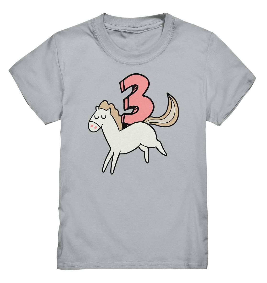 3. Geburtstag Outfit - Pferde - Kids Premium Shirt-3 Jahre,3.Geburtstag,drei Jahre alt,dreijährig,dritter Geburtstag,geburtstag,geburtstagsgeschenk,geburtstagsoutfit,Geburtstagsshirt,Geschenk,geschenkidee,Horse,jungen,Kindergeburtstag,kleinkind,mädchen,perfekte grafik,Pferd,Pferde,Pferde Geburtstag,Pferdefan,Pferdenarr,Reiter,Reiterin,unisex