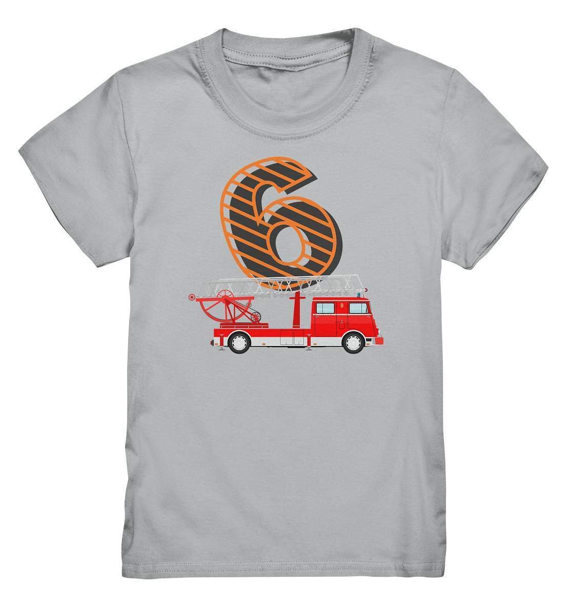 6. Geburtstag Outfit - Feuerwehr - Kids Premium Shirt-6 Jahre,6.Geburtstag,feuerwehr,feuerwehr t shirt,feuerwehrauto,feuerwehrleiter,feuerwehrnachwuchs,geburtstag,geburtstagsgeschenk,geburtstagsoutfit,Geschenk,geschenkidee,jungen,kind,mädchen,perfekte grafik,sechs Jahre alt,sechsjährig,sechster Geburtstag,trendy,unisex,wunderschönes Design