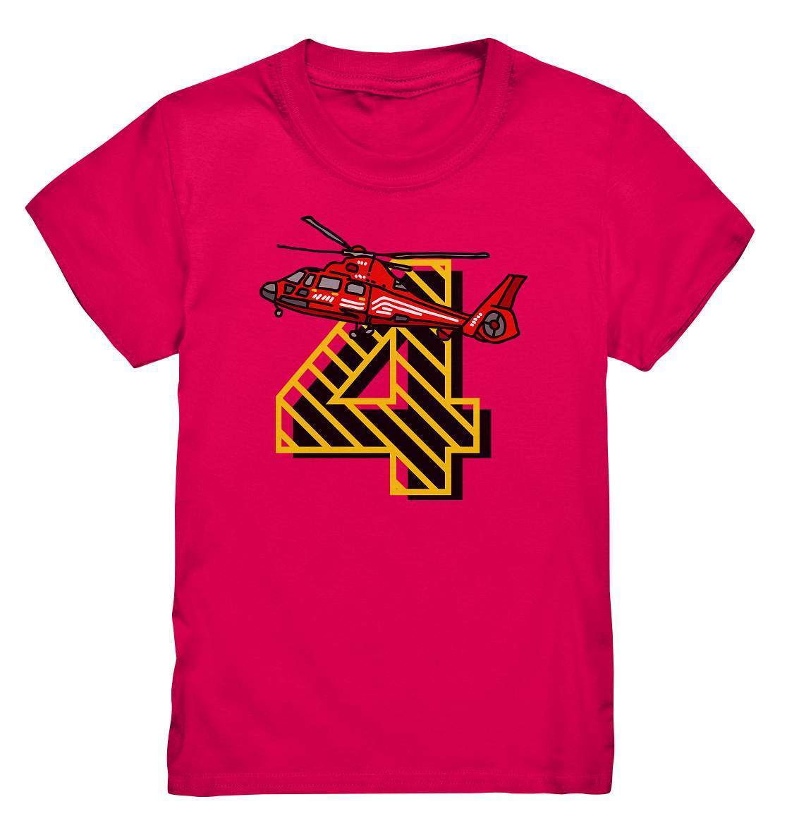 4. Geburtstag Outfit - Feuerwehr - Kids Premium Shirt-4 Jahre,4.Geburtstag,feuerwehr,feuerwehr t shirt,feuerwehrhubschrauber,feuerwehrnachwuchs,geburtstag,geburtstagsgeschenk,geburtstagsoutfit,Geschenk,geschenkidee,hubschrauber,jungen,kleinkind,mädchen,perfekte grafik,unisex,vier Jahre alt,vierjährig,vierter Geburtstag,wunderschönes Design