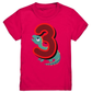 3. Geburtstag Outfit - Dino Geburtstagsshirt - Kids Premium Shirt-3 Jahre,3.geburtstag,blauer dino,dino,dinofan,dinosaurier,dritter geburtstag,geburtstag,Geburtstagsfeier,geburtstagsgeschenk,geburtstagsoutfit,Geburtstagsparty,geschenkidee,gruen,jungen,Kindergeburtstag,kleinkind,mädchen