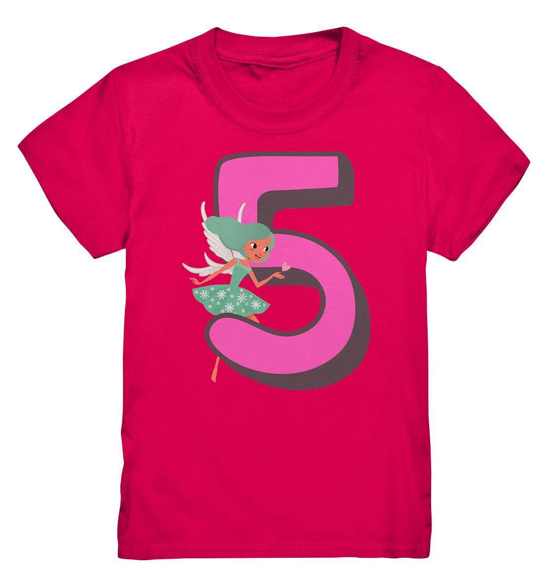 5. Geburtstag Outfit - Feen, Kleine Fee - Kids Premium Shirt-5 Jahre,5.Geburtstag,fairy,Feen,fünf Jahre alt,fünfjährig,fünfter Geburtstag,geburtstag,Geburtstagsgeschenk,geburtstagsoutfit,Geburtstagsshirt,Geschenk,geschenkidee,kind,Kindergeburtstag,kleine fee,mädchen,mädchengeburtstag,perfekte grafik,trendy,wunderschönes Design