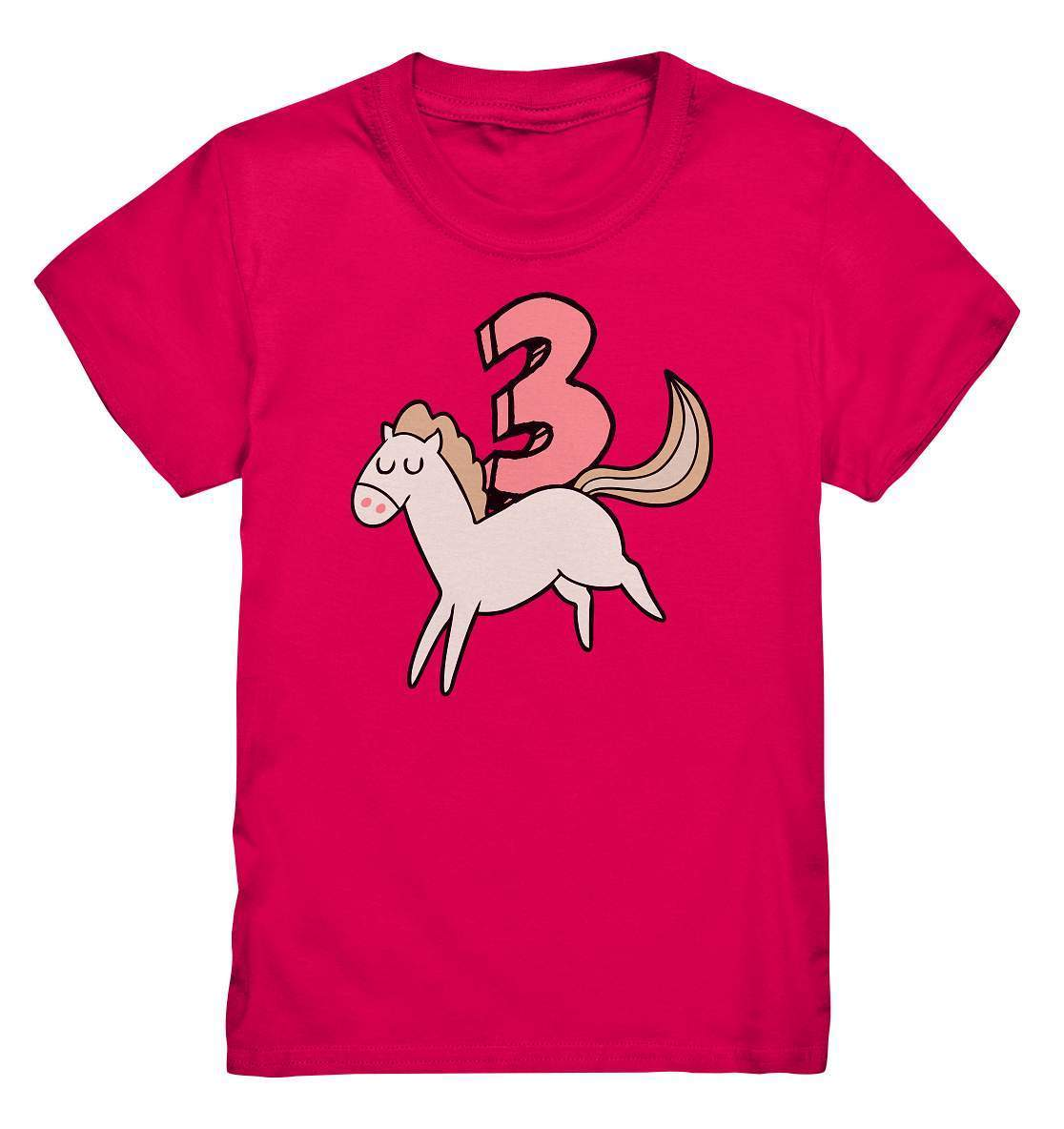 3. Geburtstag Outfit - Pferde - Kids Premium Shirt-3 Jahre,3.Geburtstag,drei Jahre alt,dreijährig,dritter Geburtstag,geburtstag,geburtstagsgeschenk,geburtstagsoutfit,Geburtstagsshirt,Geschenk,geschenkidee,Horse,jungen,Kindergeburtstag,kleinkind,mädchen,perfekte grafik,Pferd,Pferde,Pferde Geburtstag,Pferdefan,Pferdenarr,Reiter,Reiterin,unisex