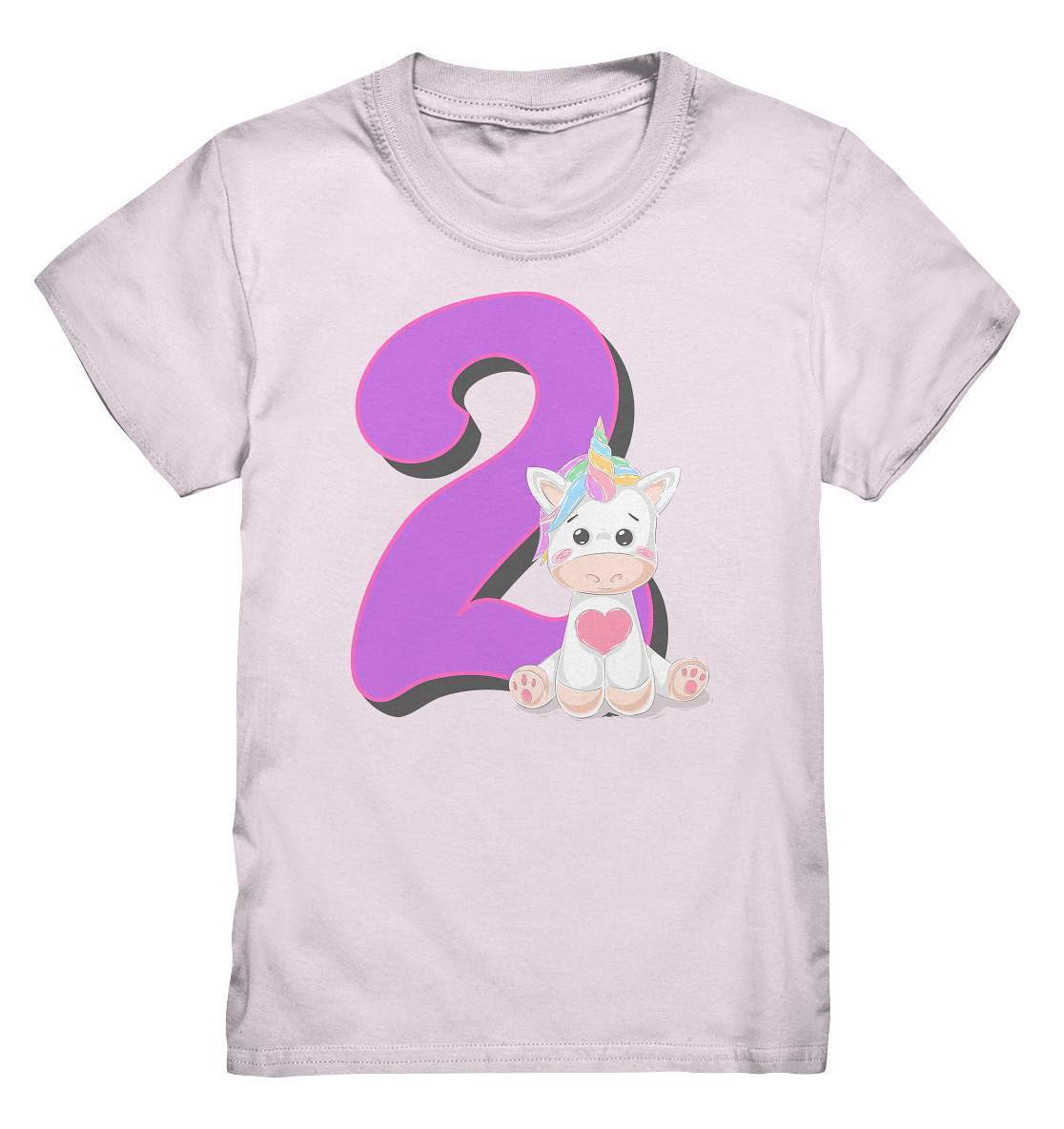 2. Geburtstag Outfit - Einhorn - Kids Premium Shirt-2 jahre,2.geburtstag,einhorn,feier,geburtstag,geburtstagsbody,Geburtstagsfeier,geburtstagsgeschenk,geburtstagsoutfit,Geburtstagsparty,Geschenk,geschenkidee,großes mädchen,Kindergeburtstag,kleinkind,kurzarmbody,lieblingsteil,mädchen,süßer body,unicorn,wunderschönes Design,zwei,zweiter geburtstag