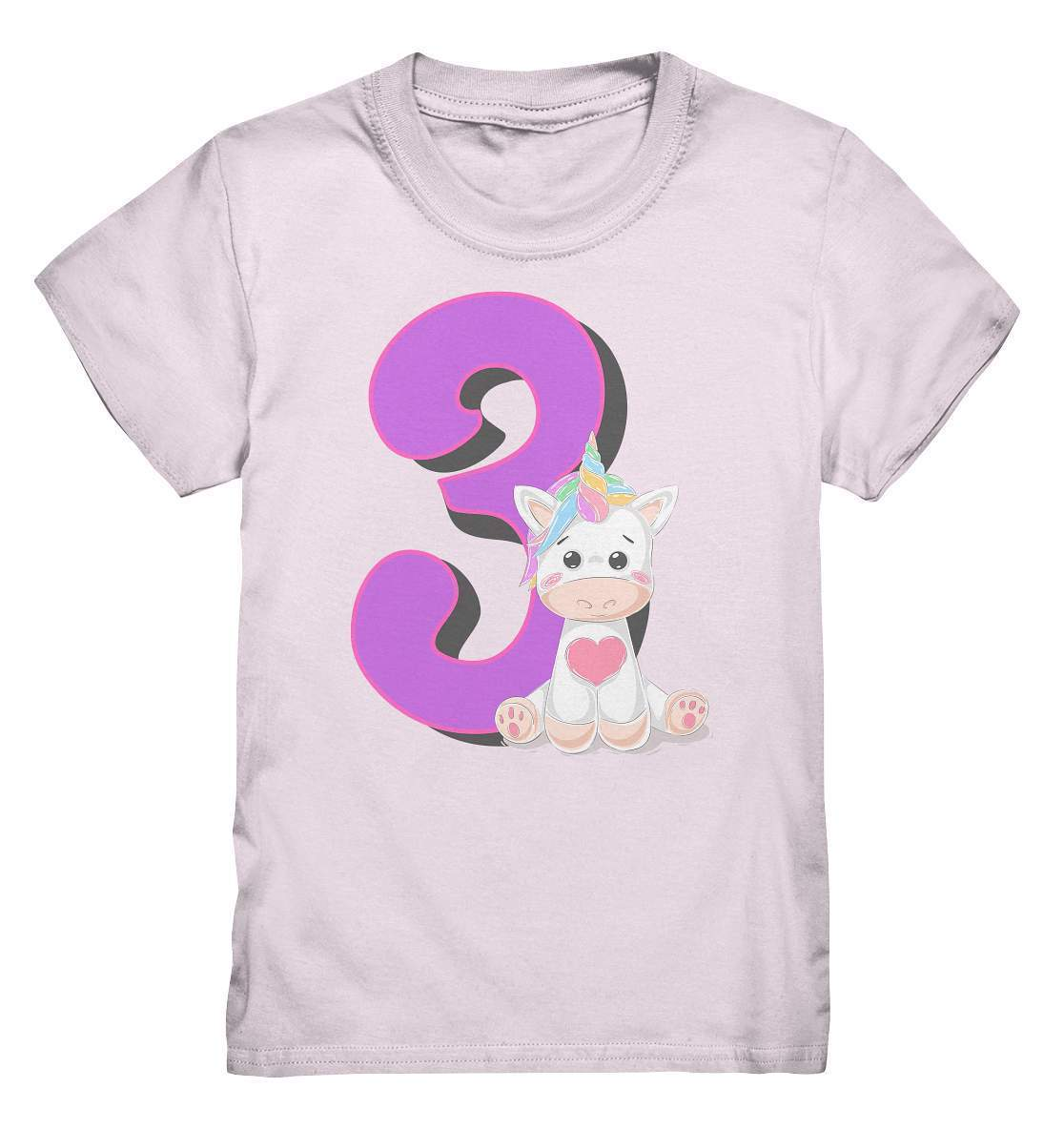 3. Geburtstag Outfit - Einhorn - Kids Premium Shirt-3 jahre,3.geburtstag,drei,dritter geburtstag,einhorn,feier,geburtstag,geburtstagsbody,geburtstagsgeschenk,geburtstagsoutfit,Geschenk,Geschenkidee,großes mädchen,kleinkind,kurzarmbody,lieblingsteil,mädchen,perfekte grafik,süßer body,trendy,unicorn,wunderschönes Design