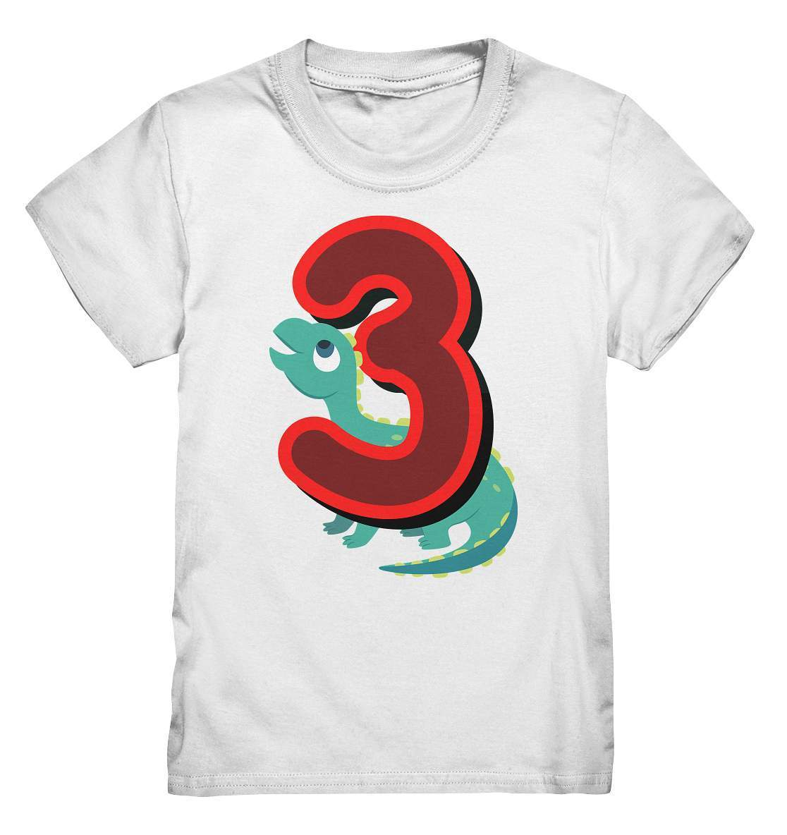 3. Geburtstag Outfit - Dino Geburtstagsshirt - Kids Premium Shirt-3 Jahre,3.geburtstag,blauer dino,dino,dinofan,dinosaurier,dritter geburtstag,geburtstag,Geburtstagsfeier,geburtstagsgeschenk,geburtstagsoutfit,Geburtstagsparty,geschenkidee,gruen,jungen,Kindergeburtstag,kleinkind,mädchen