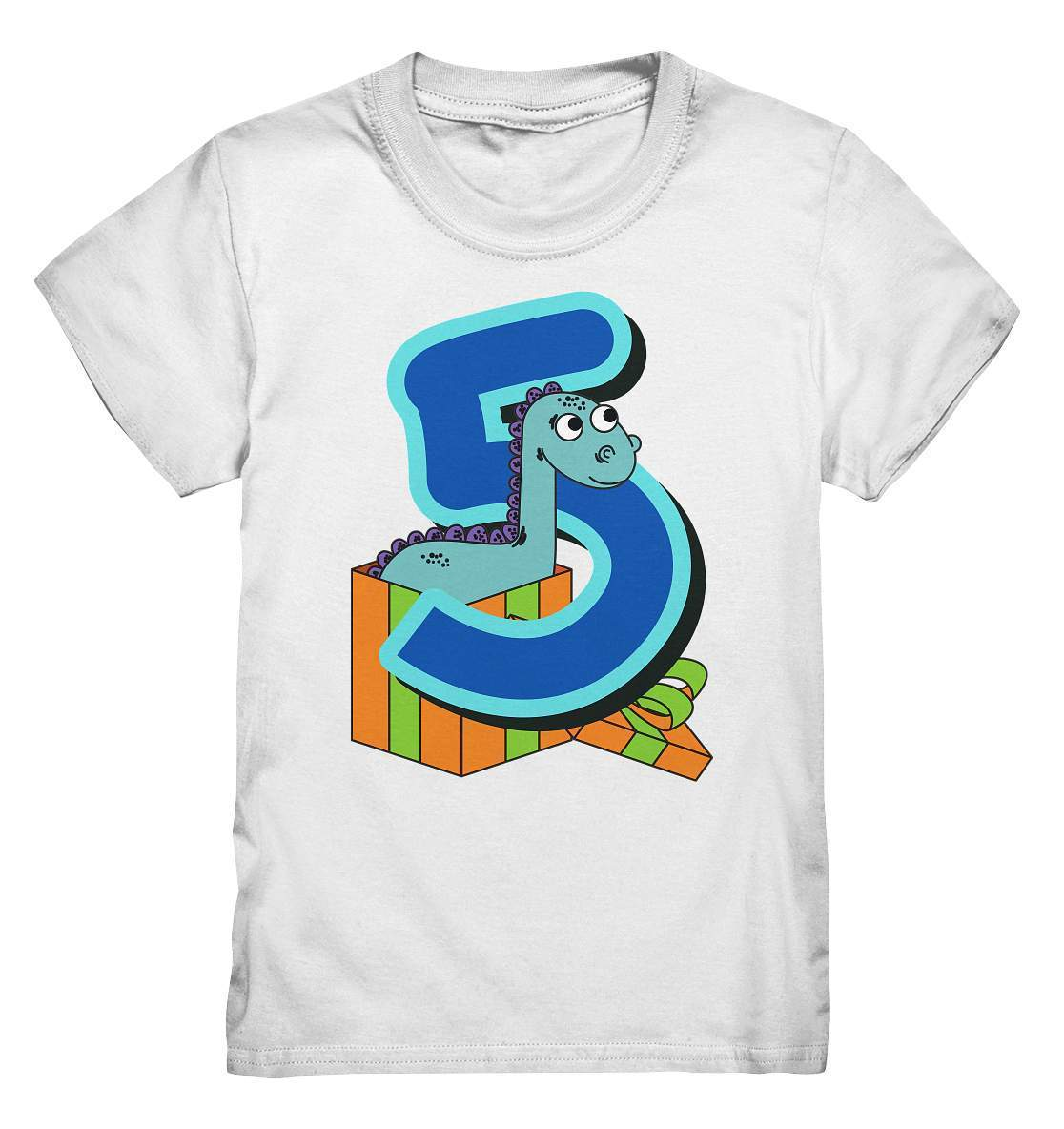 5. Geburtstag Outfit - Dino Geburtstagsshirt - Kids Premium Shirt-5 Jahre,5.geburtstag,cooles shirt,dino,dinofan,dinosaurier,geburtstag,geburtstagsoutfit,geschenkidee,jungen,Kinder T-Shirt,Kindergeburtstag,kleinkind,lieblingsteil,mädchen