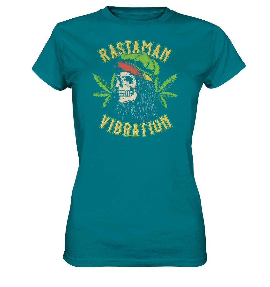 Chillen Rastaman Vibration - Ladies Premium Shirt-bong rauchen,cannabis,cannabis legalisierung,chillen,Chillen Rastaman Vibration,dampfen,entspannen,fun shirt,gras rauchen,kiffen,medizin,rauchen,weed