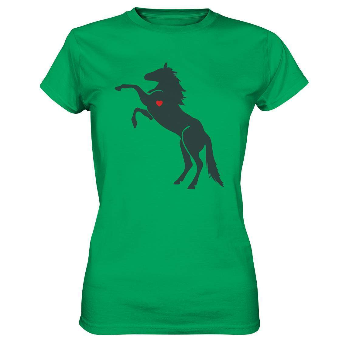 Herzschlag Pferd Liebe Frequenz Puls Liebhaber Reiter Herz - Ladies Premium Shirt-dressur,dressurpferd,fohlen,galopp,haflinger,hengst,Herz,Herzfrequenz,Herzklopfen,pferd,pferde,pferdesprüche,pony,ponyhof,Puls,reiter,reitsport,reitverein,ross,sattel,springpferd,springreiten,stute,wallach,wildpferd