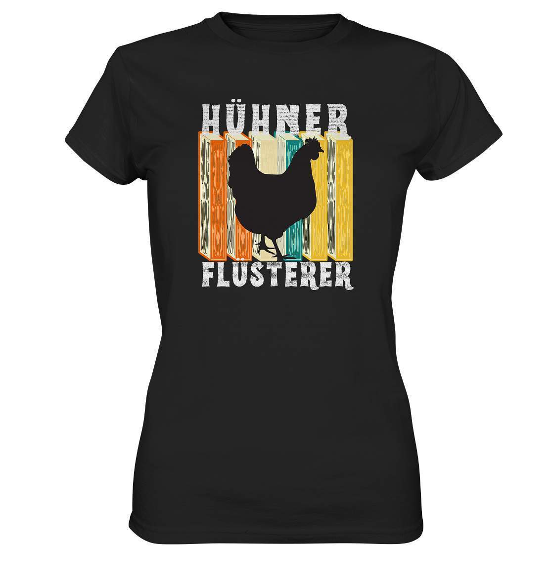 Hühner Flüsterer Lustiges Landwirt Geflügel Bauer - Ladies Premium Shirt-bauer,geflügel,geflügelverein,Geschenk,geschenkidee,hahn,hobbyzucht,hobbyzüchter,hunh,hähnchen,hähne,hühnchen,hühner,hühnerfarm,hühnerstall,hühnerzüchter,landwirt,verrücktes Huhn