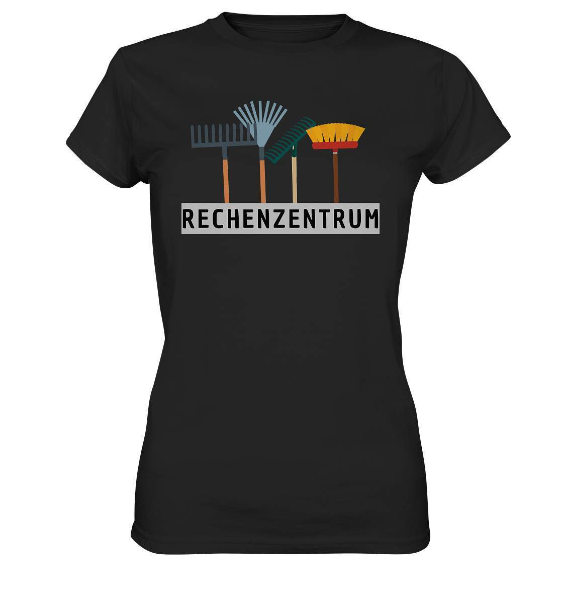 Gärtner Geschenkidee "Rechenzentrum" Hobbygärtner Garten  - Ladies Premium Shirt-blumen gießen,garten,gartenshirt,gemüse anbauen,gemüsegarten,geschenk,geschenkidee,gärtner,hobbygärtner,kleingarten,landschaftsgärtner,obstgarten,rasenmähen,schrebergarten