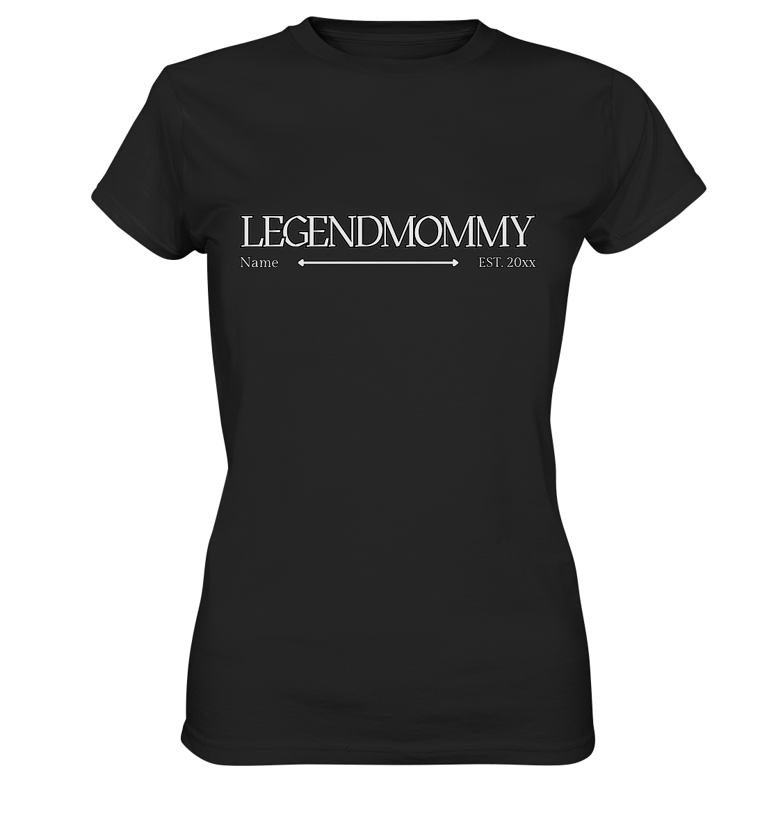 Legendmommy mit Name und Jahr personalisiertes Geschenk für Mutter, Mama - Ladies Premium Shirt