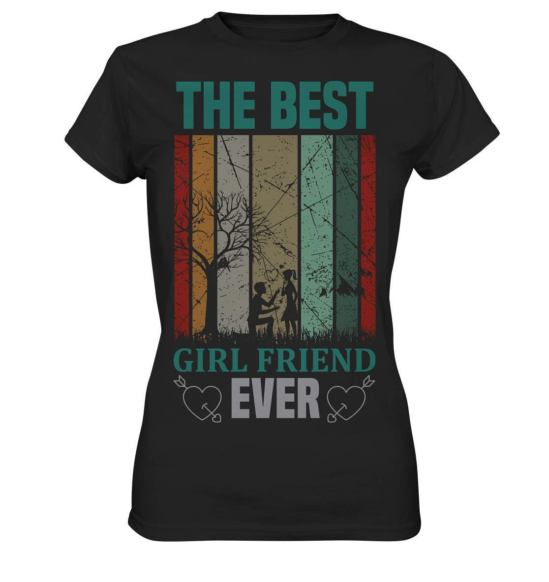 Valentinstag The best Girlfriend ever - Ladies Premium Shirt-14. Februar,be my valentine,best Girlfriend,couple,große Liebe,herz,liebe,lover,tag der verliebten,valentines day,Valentinstag,Valentinstag Geschenk,Valentinstag Ideen,Valentinstag Partnerlook,verliebt