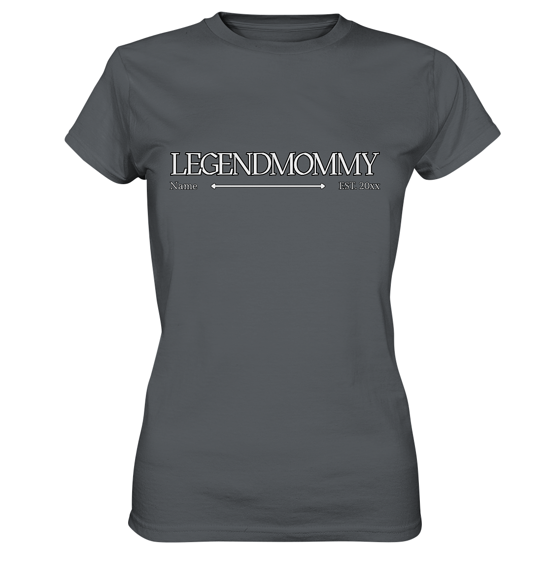 Legendmommy mit Name und Jahr personalisiertes Geschenk für Mutter, Mama - Ladies Premium Shirt