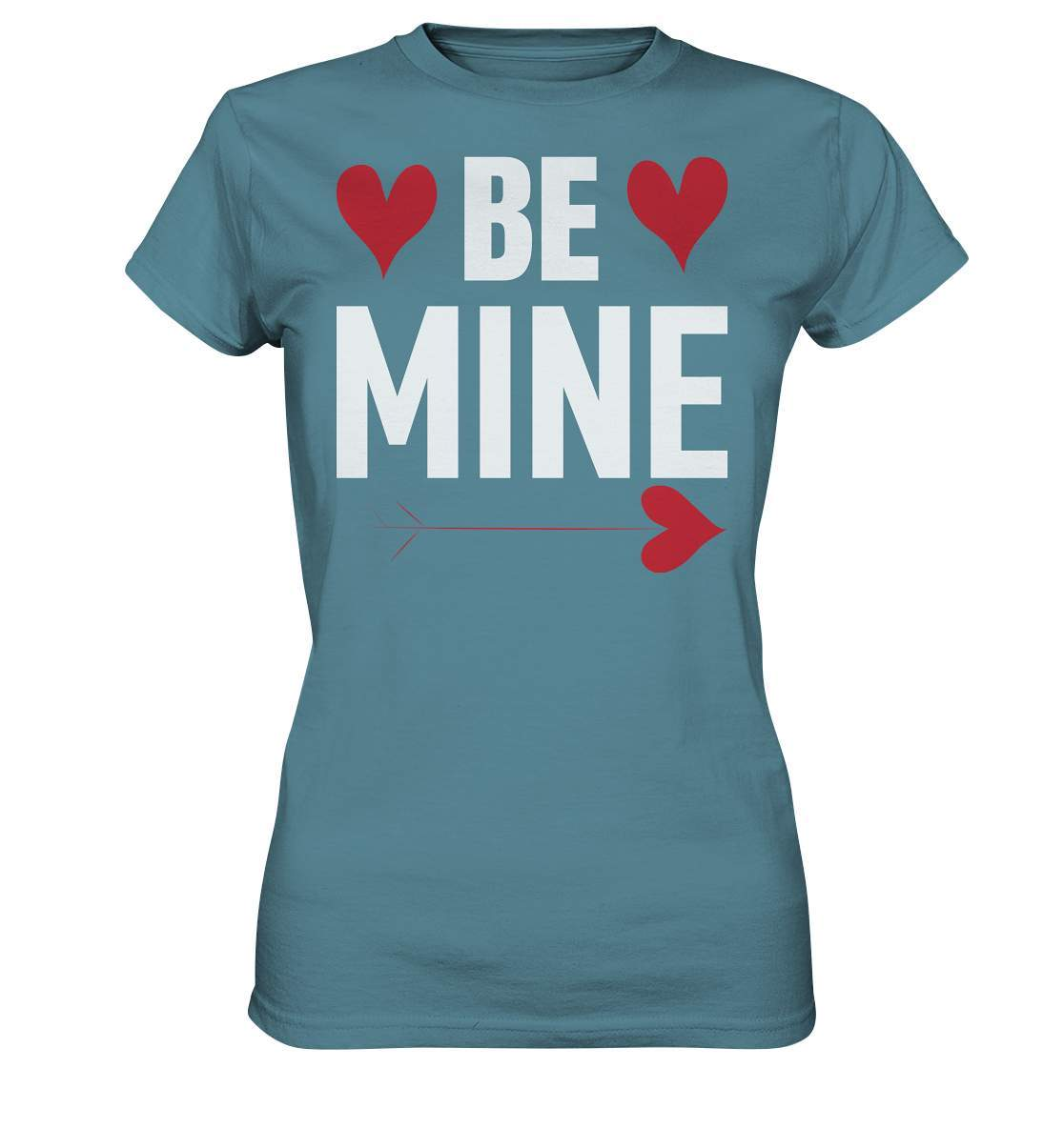 Valentinstag klassisch Be Mine - Ladies Premium Shirt-14 Februar,be mine,be my valentine,couple,große Liebe,Lehrer Valentinstag,lover,tag der verliebten,valentines day,Valentinstag,Valentinstag Geschenk,Valentinstag Ideen,Valentinstag Partnerlook