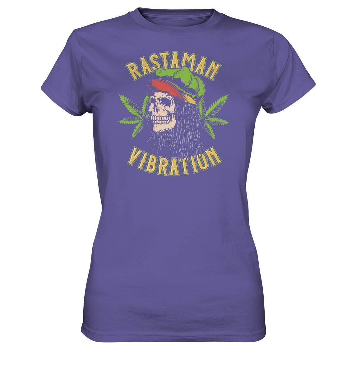 Chillen Rastaman Vibration - Ladies Premium Shirt-bong rauchen,cannabis,cannabis legalisierung,chillen,Chillen Rastaman Vibration,dampfen,entspannen,fun shirt,gras rauchen,kiffen,medizin,rauchen,weed