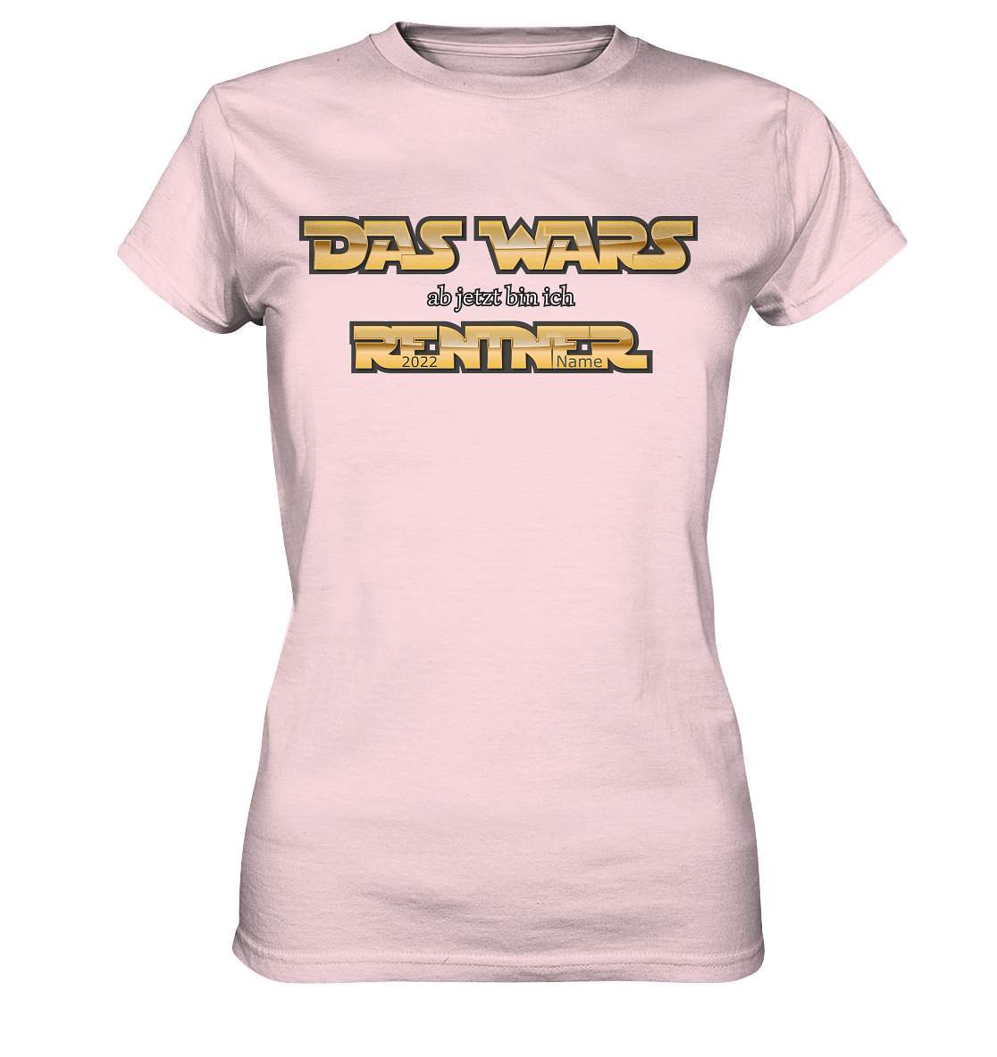 Das Wars ab jetzt bin ich Rentner Ruhestand Rente Arbeitsende - Ladies Premium Shirt-arbeit,arbeitsende,Ausstand,Ausstand T-Shirt,Ausstandsgeschenk,familie,geschenk,grossvater,rente,rentner geschenk,Rentner T-Shirt,ruhestand