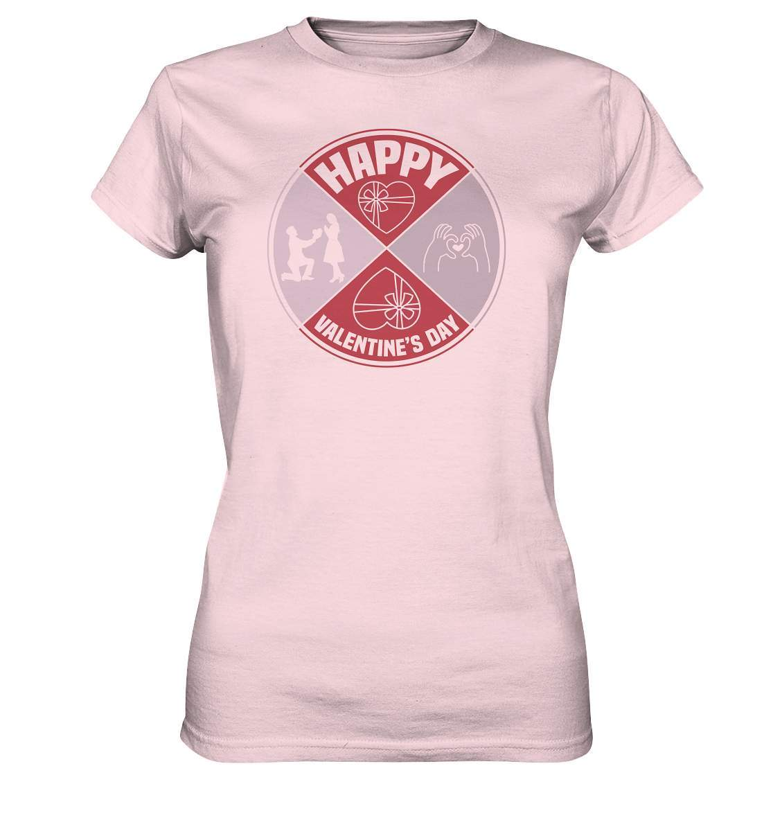 Valentinstag Happy Valentines Day - Ladies Premium Shirt-14 Februar,Anti Valentinstag,be my valentine,frisch verliebt,für verliebte,große Liebe,Happy Valentines Day,lover,tag der verliebten,valentines day,Valentinstag,Valentinstag Geschenk,Valentinstag Ideen