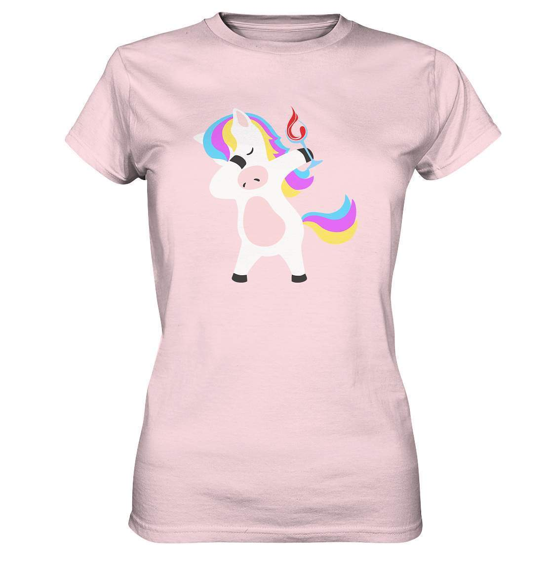 Dabbing Einhorn mit Weinglas - Ladies Premium Shirt-beliebtes Einhorn shirt,bunt,champangner,cooles Einhorn,cooles outfit,DAB,dabbing,dabbing einhorn,Einhorn,einhorn eskalieren,einhorn mit weinglas,einhorn t-shirt,einhornliebe,fabel,JGA Outfit,märchen,Partyzeit,schnaps,süßes Einhorn,wein,Weinglas,weinliebe