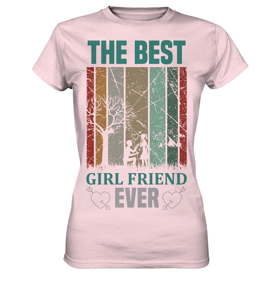 Valentinstag The best Girlfriend ever - Ladies Premium Shirt-14. Februar,be my valentine,best Girlfriend,couple,große Liebe,herz,liebe,lover,tag der verliebten,valentines day,Valentinstag,Valentinstag Geschenk,Valentinstag Ideen,Valentinstag Partnerlook,verliebt