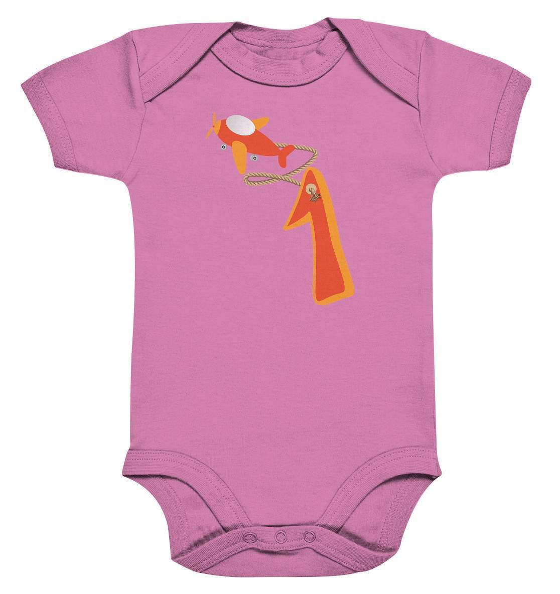 1. Geburtstag Outfit - Flugzeug - Organic Baby Bodysuit-1 Jahr,1.Geburtstag,baby,ein jahr alt,einjährig,erster Geburtstag,flieger,Flugzeug,flugzeugfan,flugzeugshirt,geburtstag,geburtstagsgeschenk,geburtstagsoutfit,Geburtstagsshirt,Geschenk,geschenkidee,jungen,kein baby mehr,Kindergeburtstag,kleinkind,modellflugzeug,mädchen,perfekte grafik,trendy,unisex,wunderschönes Design