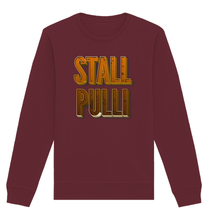 Stall Pulli - Personalisiert Reiterin Pferdesport Pferdenarr Pferderennen - Organic Basic Unisex Sweatshirt